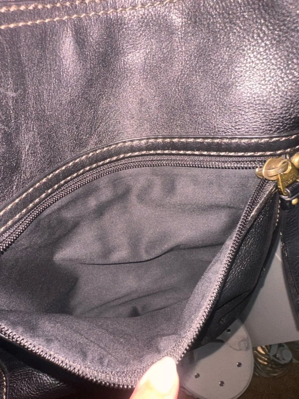 Fossil Sasha Crossbody Large Leather Satchel Y2K